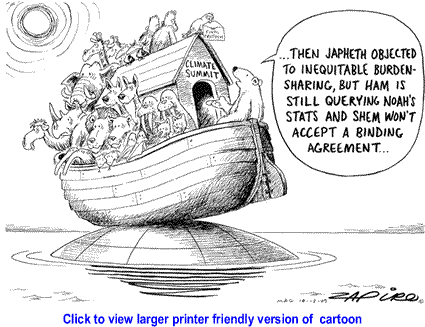 Cartoon: Climate Summit By Zapiro
