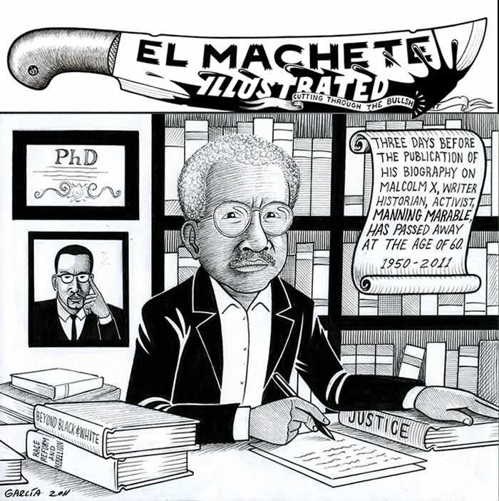 BlackCommentator.com: Political Cartoon - Remember Manning  By Eric Garcia, Chicago IL