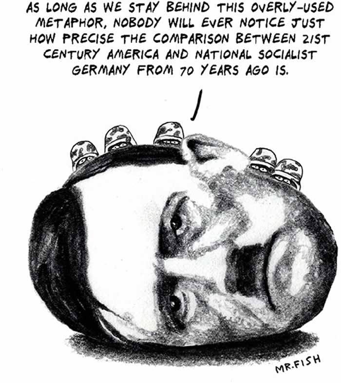 BlackCommentator.com: Political Cartoon - Camouflage By Mr. Fish, Philadelplhia PA