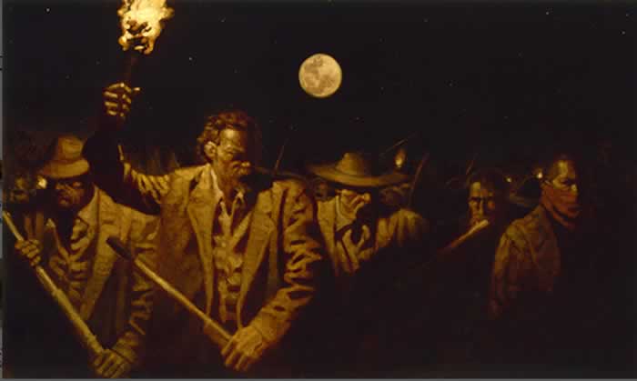 Art: Lynch Mob By Kadir Nelson, San Diego CA