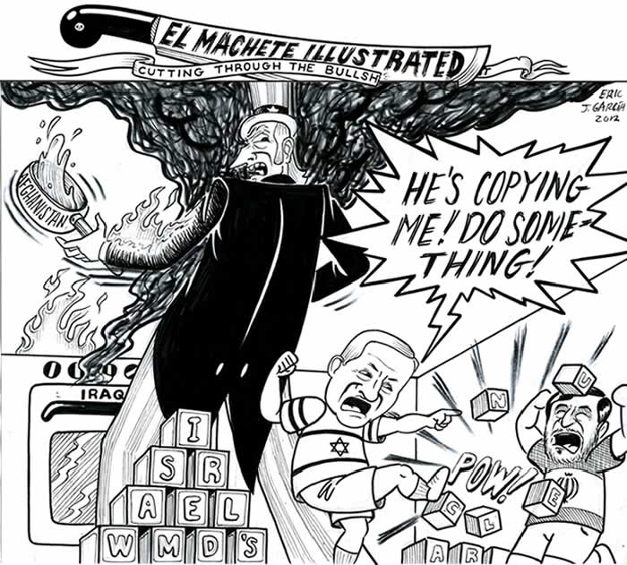 BlackCommentator.com: Political Cartoon - Nuclear Brats By Eric Garcia, Chicago IL