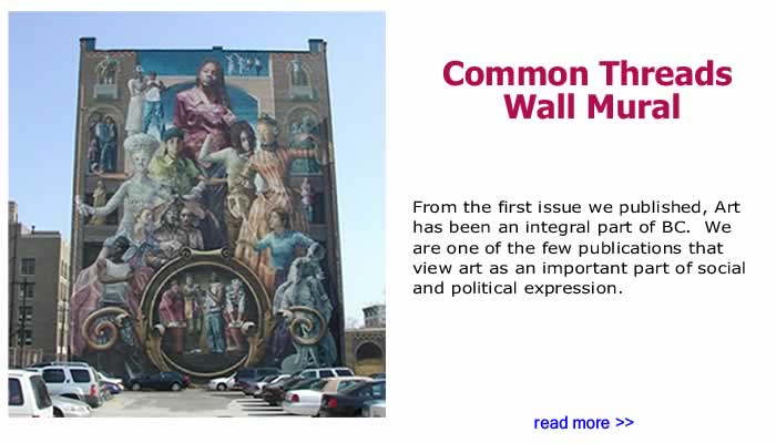 BlackCommentator.com: Common Threads Wall Mural