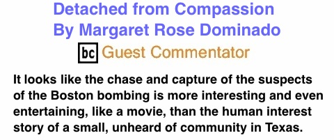 BlackCommentator.com: Detached from Compassion By Margaret Rose Dominado, BC Guest Commentator