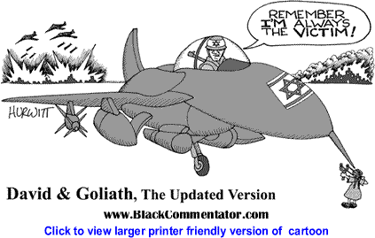 Political Cartoon: David and Goliath By Mark Hurwitt