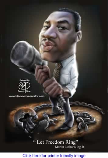 Art: Dr. Martin Luther King Jr - "Let Freedom Ring" By 29