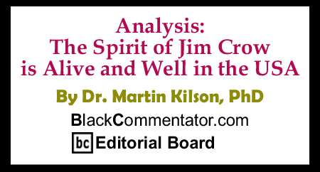 Analysis Of The Racial  Profiling Arrest Of Henry Louis Gates By Dr. Martin Kilson, PhD, BlackCommentator.com Editorial Board