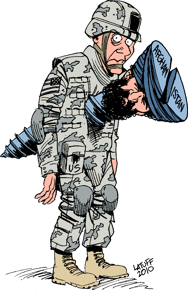 BlackCommentator.com - Political Cartoon: US Army in Afghanistan By ...