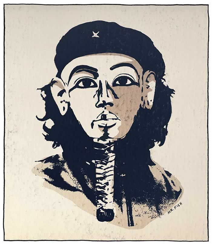 BlackCommentator.com: Political Cartoon - Walk Like an Egyptian By Mr. Fish, Philadelphia PA