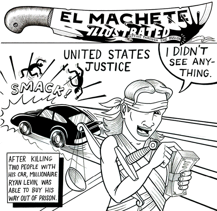 BlackCommentator.com: Political Cartoon - United States Justice By Eric Garcia, Chicago IL