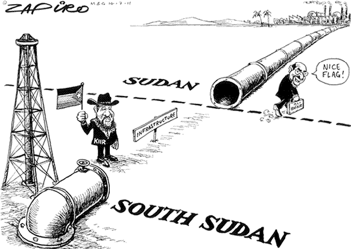 BlackCommentator.com: Political Cartoon - Government of South Sudan By Zapiro, South Africa