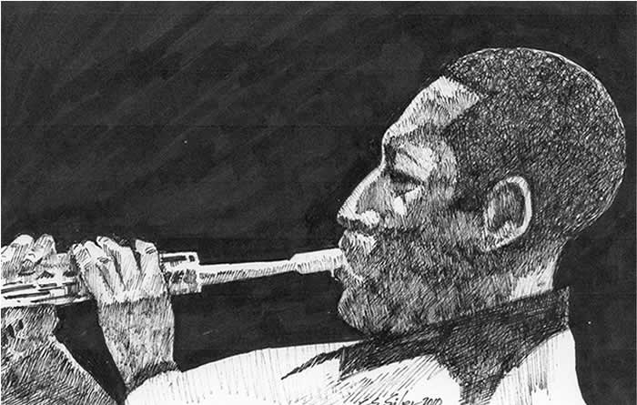 BlackCommentator.com: Art - John Coltrane By Chuck Siler, Carrollton TX