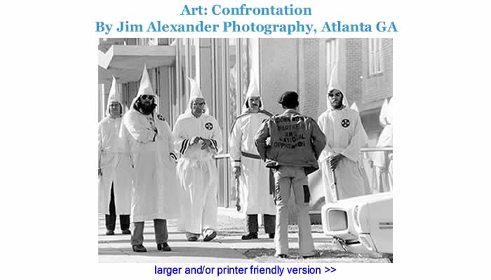 Art: Confrontation By Jim Alexander Photography, Atlanta GA
