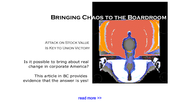BlackCommentator.com: Bringing Chaos to the Boardroom