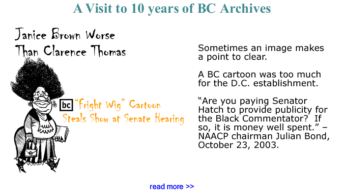 BlackCommentator.com: BC Fright Wig Cartoon Steals Show at Senate Hearing