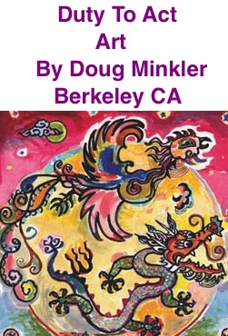 BlackCommentator.com: Duty To Act - Art By Doug Minkler, Berkeley CA