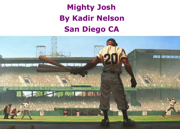 BlackCommentator.com: Mighty Josh -	Art By Kadir Nelson, San Diego CA