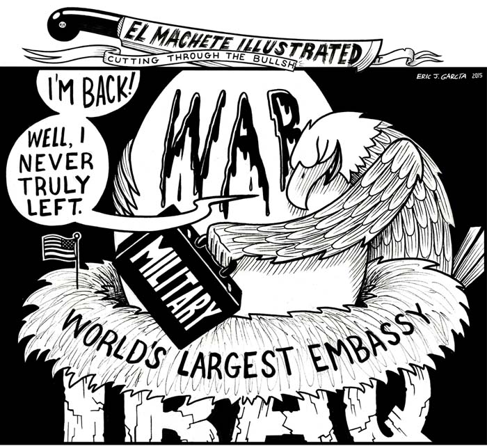 BlackCommentator.com July 16, 2015 - Issue 615: Nesting - Political Cartoon By Eric Garcia, Chicago IL
